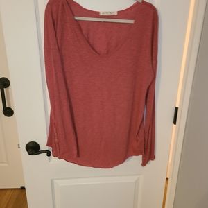 We The Free People long sleeved shirt